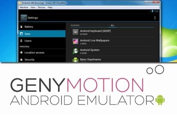 Genymotion: vyzkoušejte si Android na počítači jako virtuální stroj!
