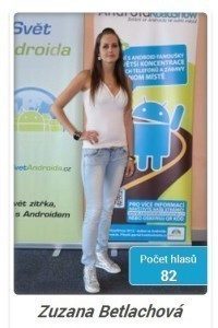 miss android roadshow 2014 - zuzana