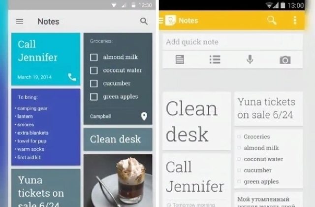 Asi nejviditelnější změnou proti KitKatu jsou úpravy uživatelského rozhraní dle nového designového trendu Material Asi nejviditelnější změnou proti KitKatu jsou úpravy uživatelského rozhraní dle nového designového trendu Material