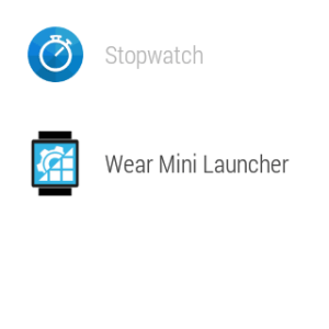 Samsung Gear Live prostředí Android Wear 16