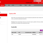 Vodafone Turbo Internet nastavení modemu 5