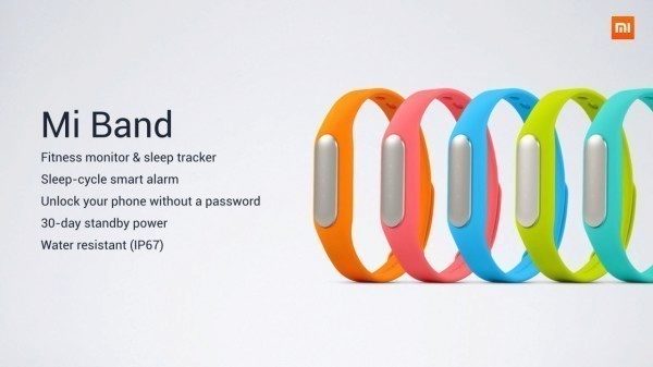Xiaomi MiBand fitness