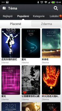 Xiaomi Redmi Note - aplikace Témata (2)
