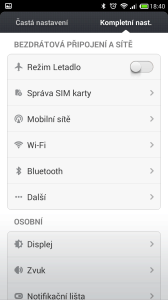 Xiaomi Redmi Note - prostredi systemu MIUI (4)