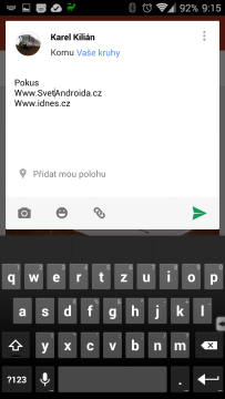 Převod adres na klikatelné