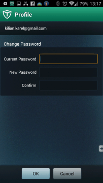 Změna hesla