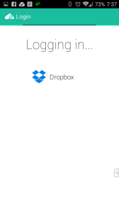 Schválení přístupu aplikace do Dropboxu