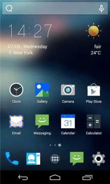 Android L Icons and Weather Skin