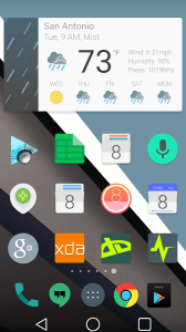 Android L Launcher Theme