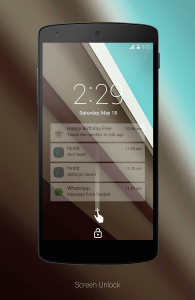 Android L LockScreen