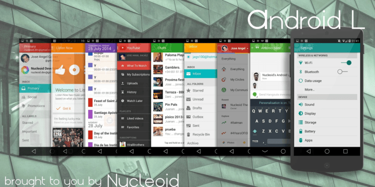 Android L Theme – CM11