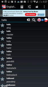 Anglicko Český Slovník ZDARMA