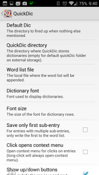 QuickDic Offline Dictionary