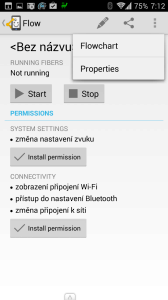 Klepneme na tužku a Properties