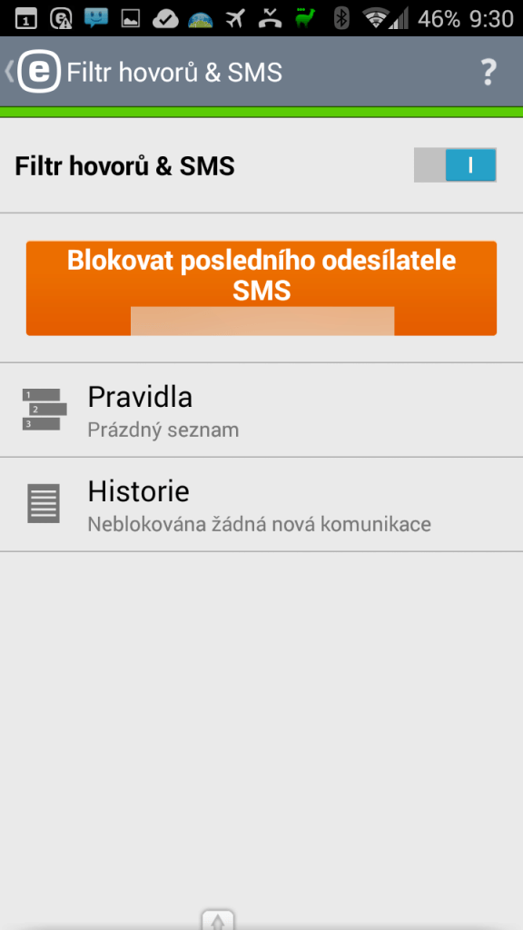 Filtr hovorů a SMS – zamezte otravným telefonátům!