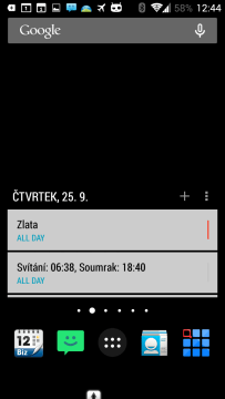 Widget Today Calendar