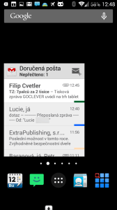 Widget Gmail