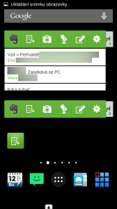 Evernote Widgety