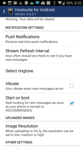 Push notifikace v Hootsuite