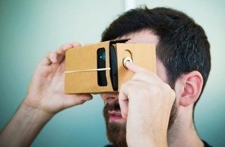 google cardboard hlavni