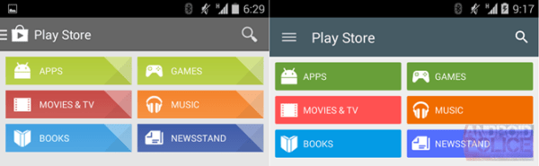 Google Play Material Design 1