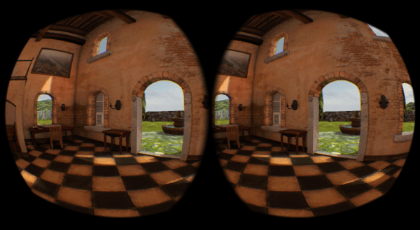 Oculus Rift Development Kit 2 nativní demoaplikace