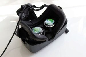 Oculus Rift Development Kit 2 zadní strana