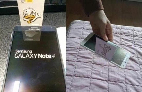 Samsung Galaxy Note 4 mezera