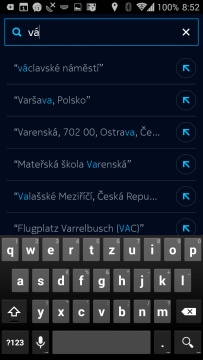 Zadání cíle