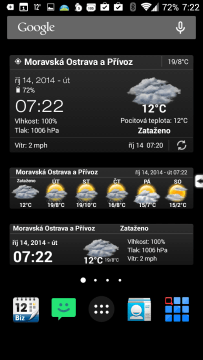 Weather & Clock Widget Android