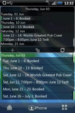Agenda Widget