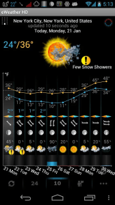 eWeatherHD, NOAA Radar, Alerts