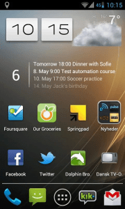 NextFour Agenda Widget