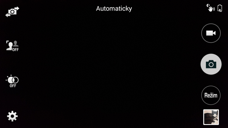 Samsung Galaxy Alpha fotoaparát 1