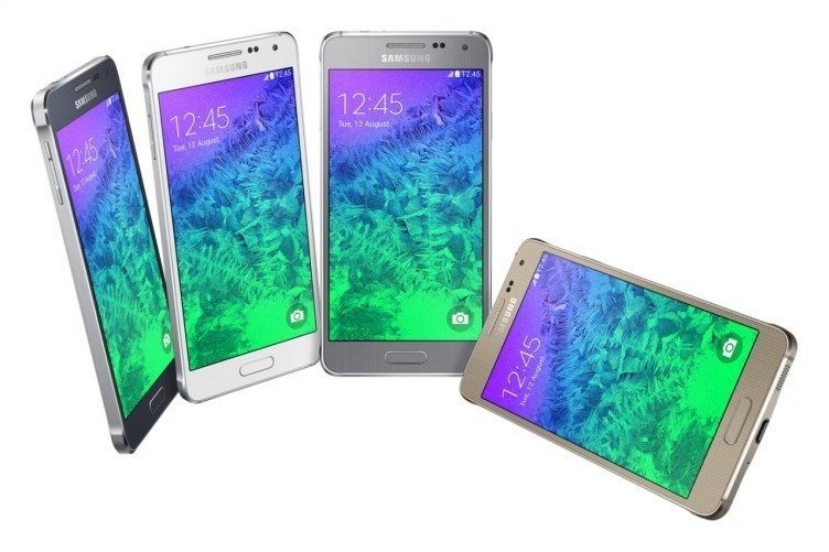Samsung Galaxy Alpha render