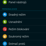 Samsung Galaxy Alpha ukázka prostředí TouchWiz 6