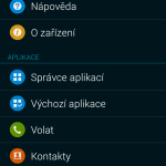 Samsung Galaxy Alpha ukázka prostředí TouchWiz 8