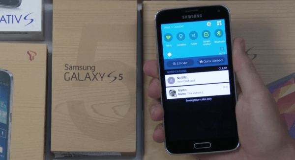 Samsung Galaxy S5 Android 5.0 Lollipop