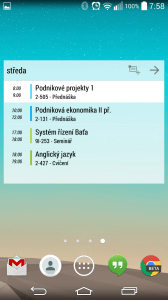 timetable widget2