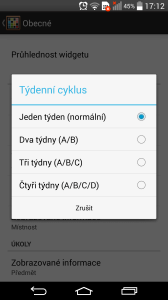 timetable cyklus