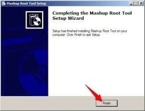 Instalace respektive rozbalení Mashup Root Tool