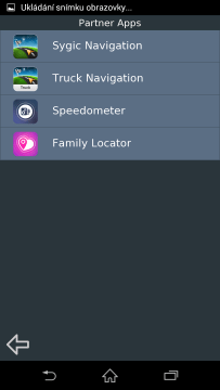 Sekce Partner Apps