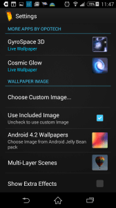 3D Image Live Wallpaper