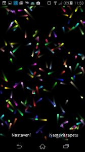 Colored Particles Live Wallpap