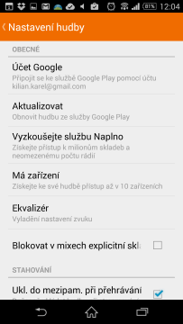Hudba Google Play