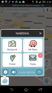 Waze: Inovovaná nabídka Poslat