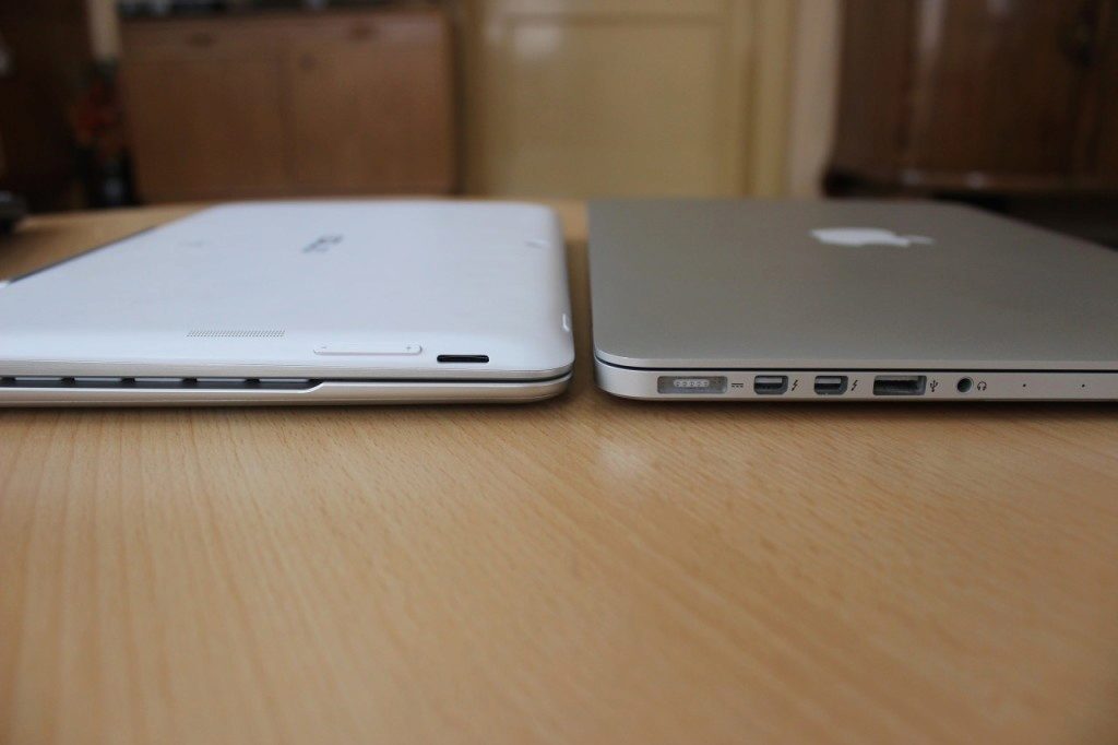 Asus Transformer Pad - macbook