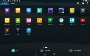 Asus Transformer Pad - menu