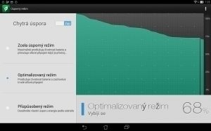 Asus Transformer Pad - úsporný režim 1