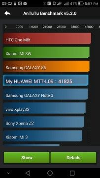 Huawei Ascend Mate 7 AnTuTu Benchmark 1